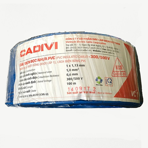 Dây đơn cứng ruột đồng - VC